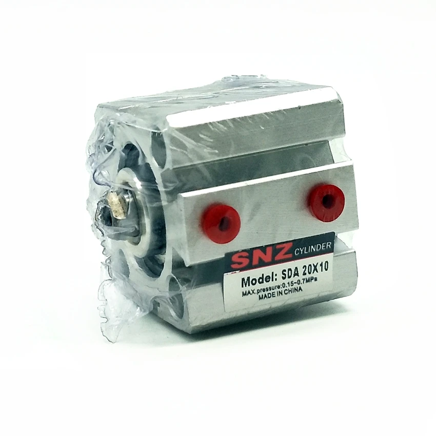 

Pneumatic Air Cylinder SDA20X10 Bore 20mm Stroke 10mm Cylinder SDA20*10