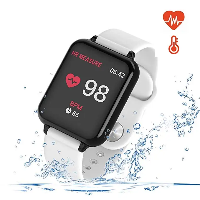 Smart Watch Heart Rate Blood Pressure Monitor Sleep Monitort Information Reminder Waterproof Fitness Tracker For Android iOS