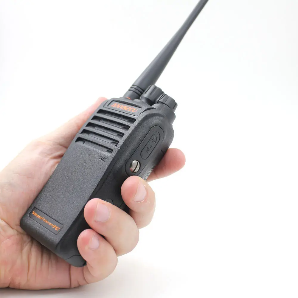 ANYSECU IP67 водонепроницаемый радио WP-67 UHF 400-470MHz 16CH Портативный 4W Walkie Talkie