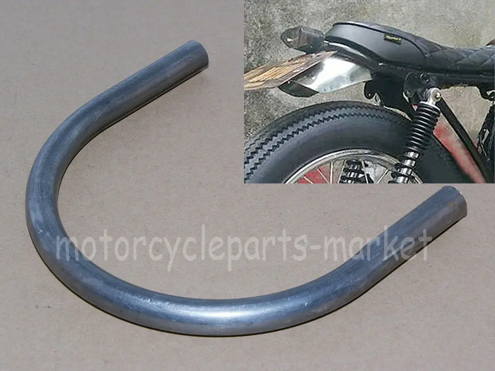 215mm Cafe Racer Tail Frame Hoop Brat Loop 7/8&quot 22mm Rear Seat Tube For Honda Yamaha Suzuki CB KZ XJ GS seat Custom | Автомобили и