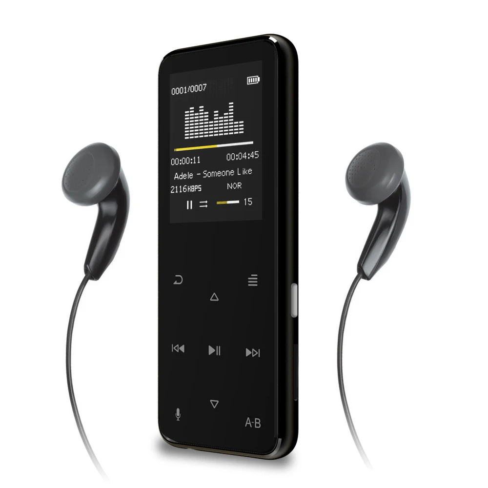 

Sago X16 with Bluetooth Touch Screen MP3 Lossless Music Player Mini Student Walkman with FM radio E-book