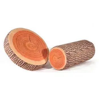 

Free shipping Creative Simulation Stakes Cushion Simulation Wood Pillow Cushions Home Pillow Decoration/Birthday Gift