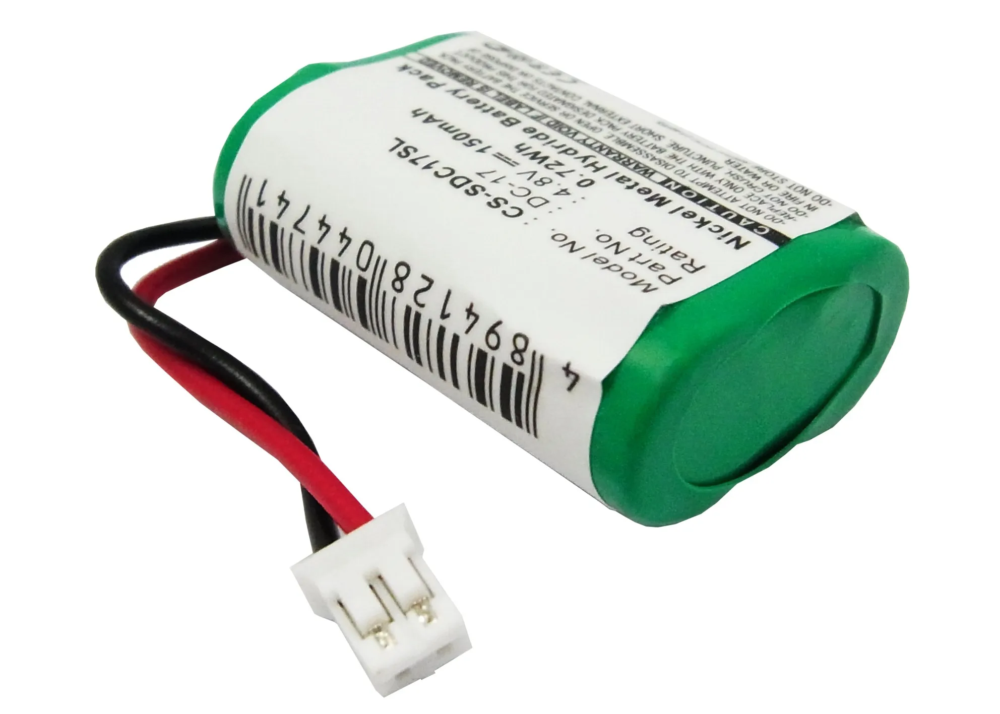 Cameron Sino 150mAh Replacement DC-17 MH120AAAL4GC Battery For SportDog Field Trainer SD-400 SD-400S,Wetland Hunter SD-400 SD-800 FR200