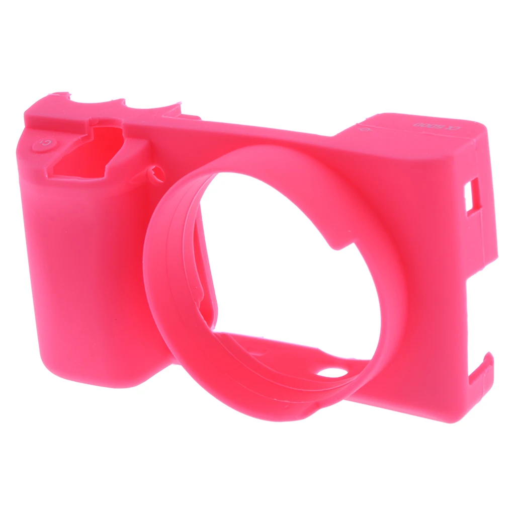 Silicone Protective Camera Body Case Soft Protector Cover for Sony A6000 Cameras Skin Case Cover Camera Dustproof Bag Protector