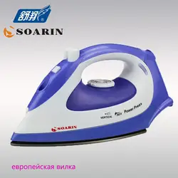 SOARIN электрические утюги Fer A Repasser Vapeur Одежда Утюг паровой генератор тефлон антипригарная опорная плита одежда паровой Утюг