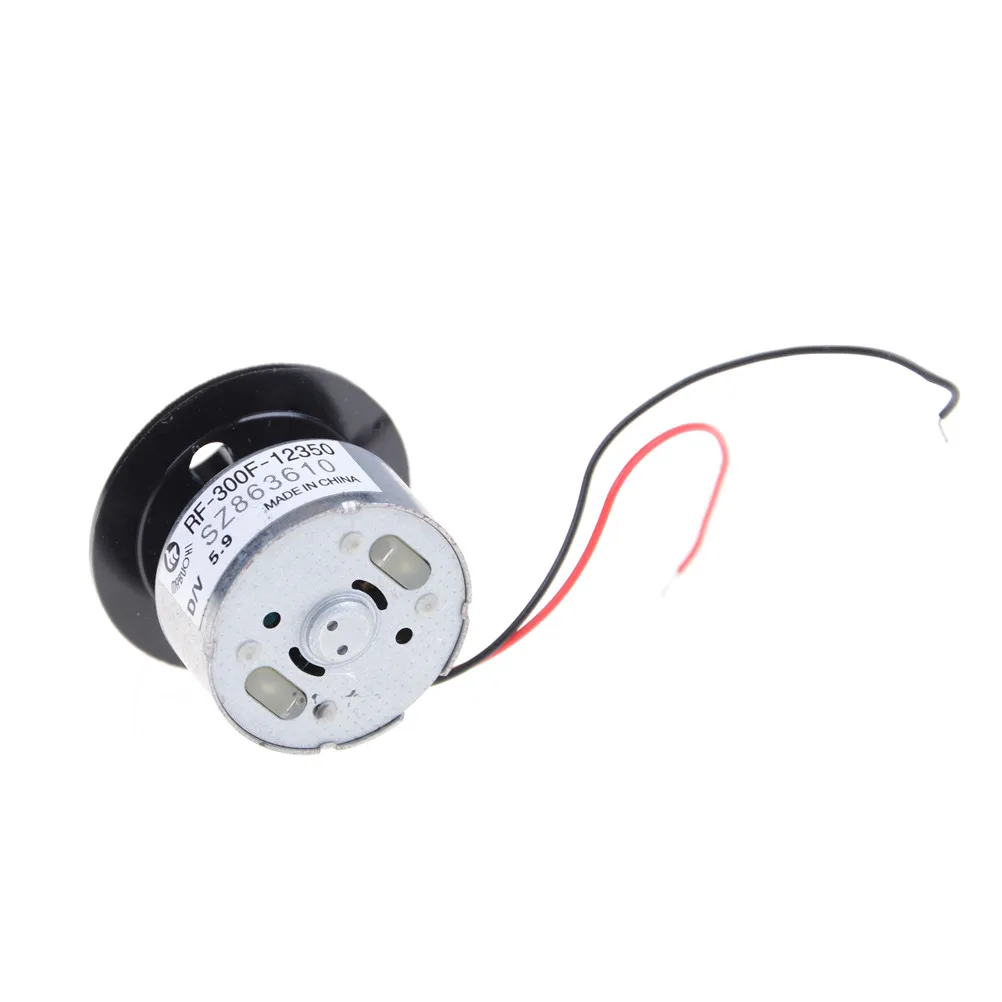 

High Quality RF-300FA-12350 DC 5.9V Spindle Motor for DVD CD Player Silver+Black
