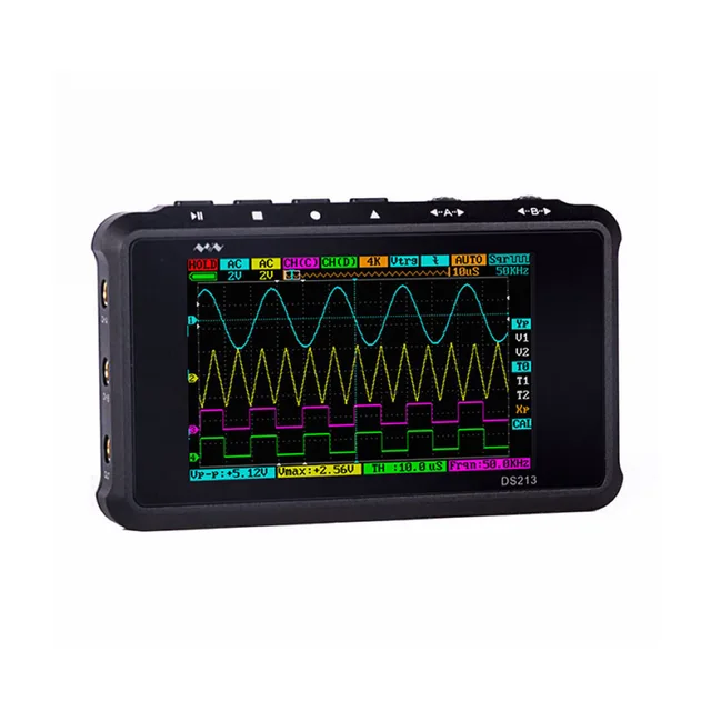 Special Offers MINI DS213 LED Display Dual Channel Digital Storage Oscilloscope Professional Inspection And Maintenance Electronic Equipment