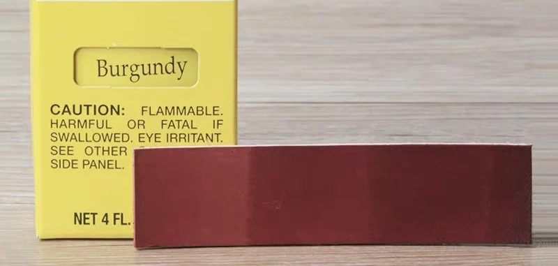 BURGUNDY Fiebing's 28 цветов кожа спирт краситель пигмент холодный цвет серии для кожи DIY ремонт 118 мл - Цвет: BURGUNDY