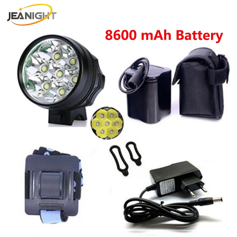 7T6 10000 Lumens Bike Light 7 * XM L T6 LED Bicycle light Super bright