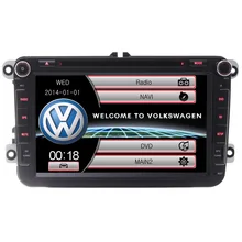 Free map high quality oem double din car dvd player for passat b6 with BT, USB, IPOD, steer wheel control