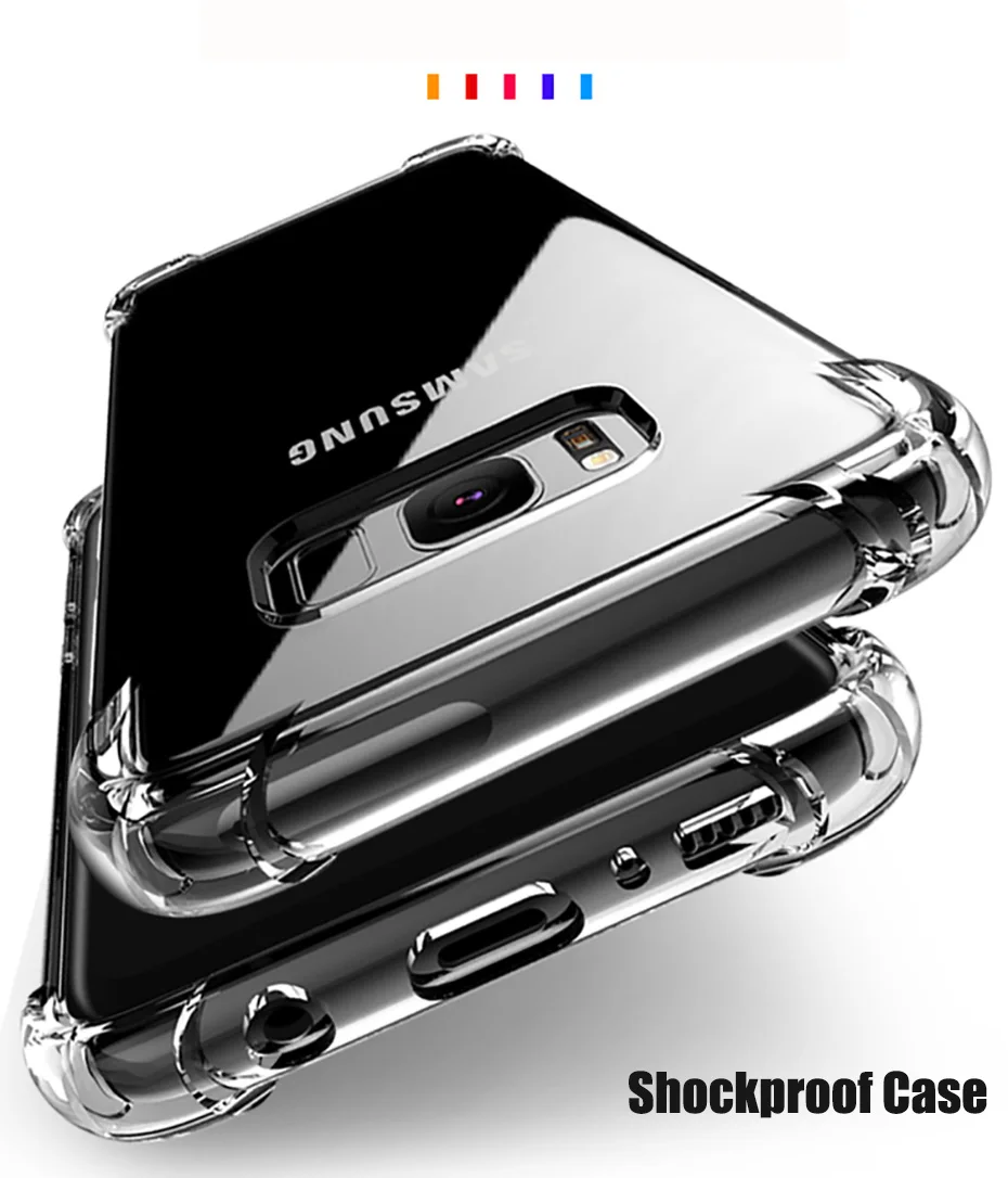 MOUSEMI S9 Case For Samsung S9 Case Shockprooof Silicone Phone Cases, For Samsung Galaxy S8 Plus S7 Edge Note 8 S 9 Case Cover (2)