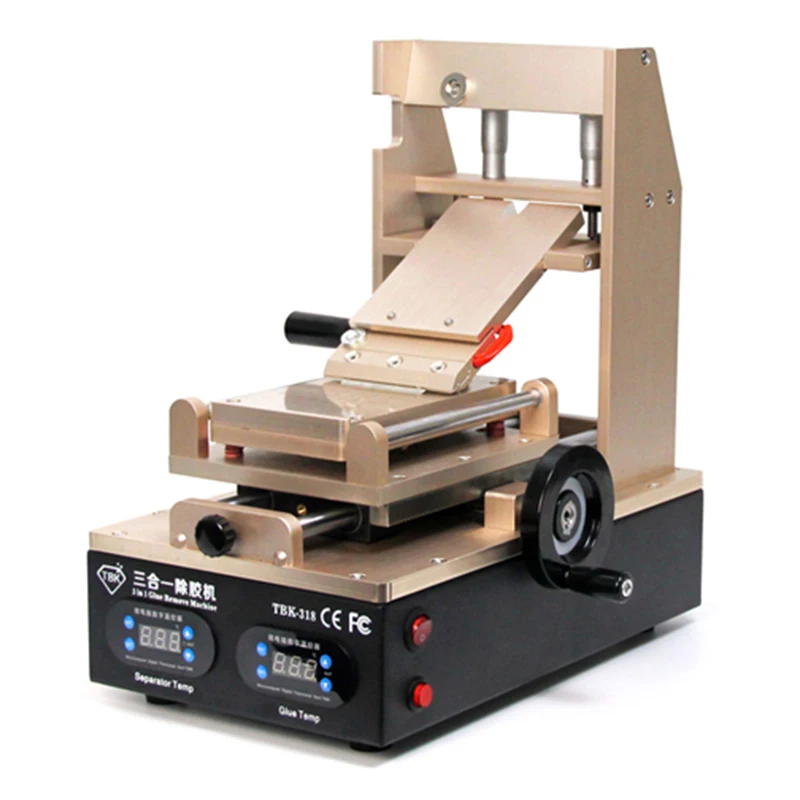 NEW TBK-318 3 in 1 Vacuum LCD Screen Separator + Preheater +OCA Glue Polarizer RemoverMobile Phone Refurbish Machine | Инструменты