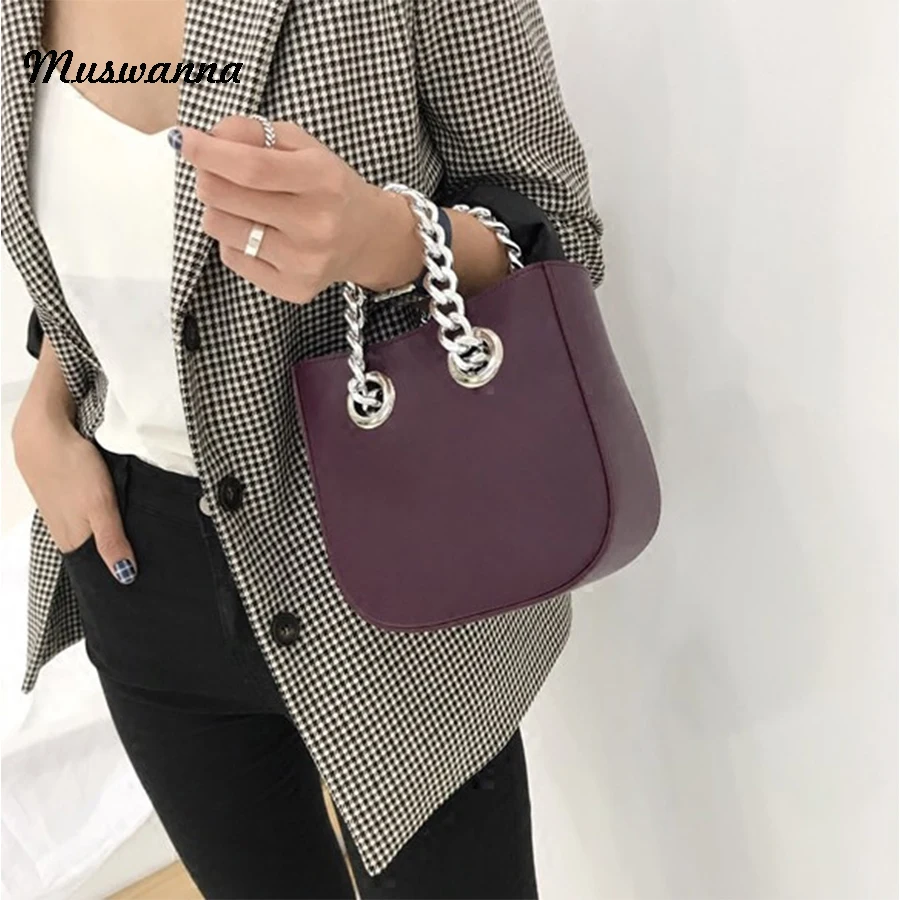 

2019 Luxury Pu Leather Women Handbag Mini Chain Shoulder Messenger Bag Retro Evening Handbags Designer Wrist Bag Purse