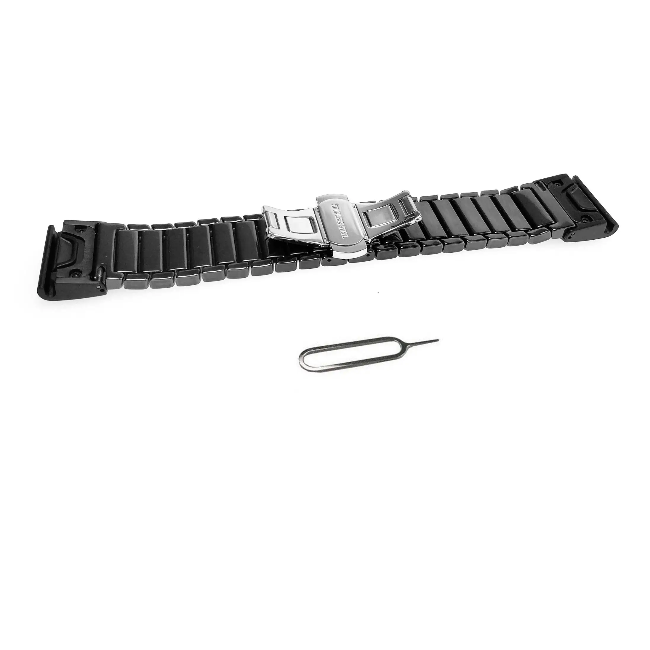 Yooside 22mm borboleta cerâmica fivela ajuste rápido