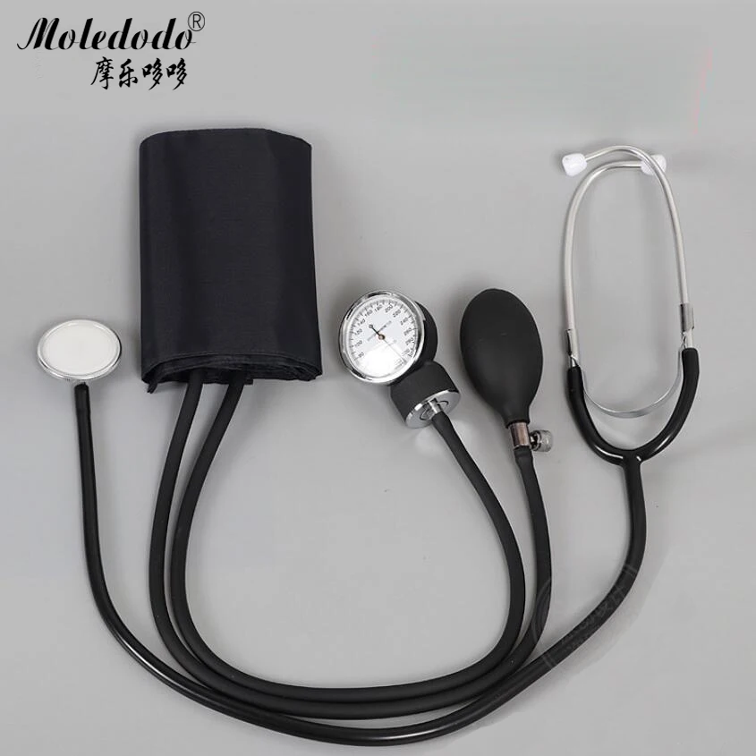 

Manual Blood Pressure Monitor Arm Type Sphygmomanometer Listening Fetal Heart Double Tube Double Head Stethoscope Medical D50