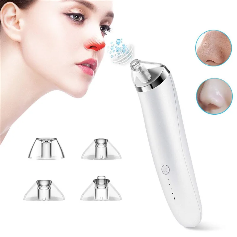 

New Blackhead Remover Skin Care Face Deep Pore Vacuum Acne Pimple Removal Vacuum Suction Facial Diamond Dermabrasion Beauty Tool
