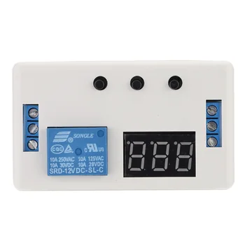 

12V LED Delay Timer Module Automation New upgrades Delay Timer Control Switch Relay Module with Case