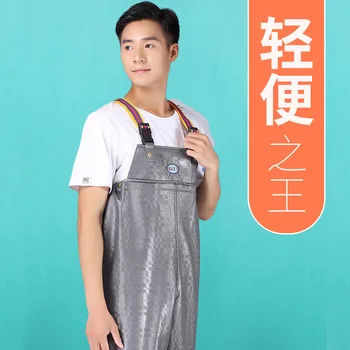 waders waterproof clothing chest waders hunting fishing jacket 38-44Men Anti-wear Waders Pants Boots Fishing Suspender Jumpsuit
