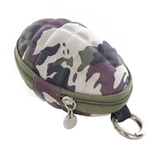 Камуфляжный чехол для ключей и монет, чехол для монет, чехол для ключей, чехол с карабином, шесть последовательных