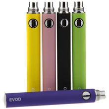 50 шт./лот EVOD батарея 650 мАч 900 мАч 1100 мАч электронная сигарета эго evod батарея электронная сигарета для MT3 CE4 распылитель EVOD MT3 vape