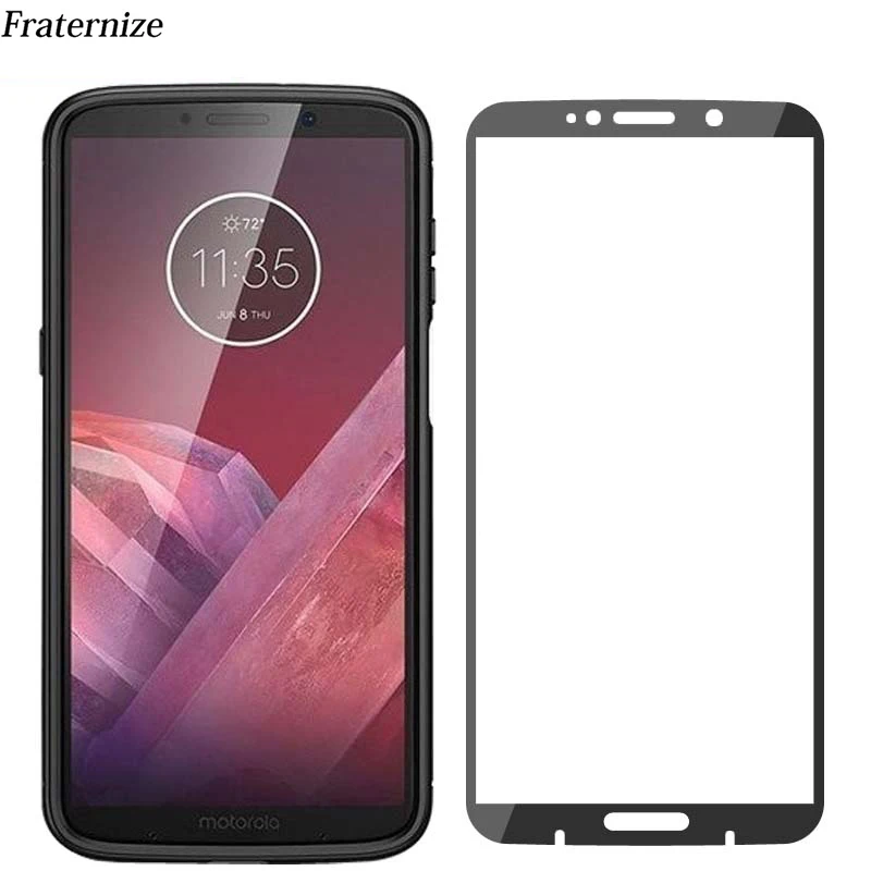 Full Cover Tempered Glass For Motorola Moto Z3 Play Screen Protector