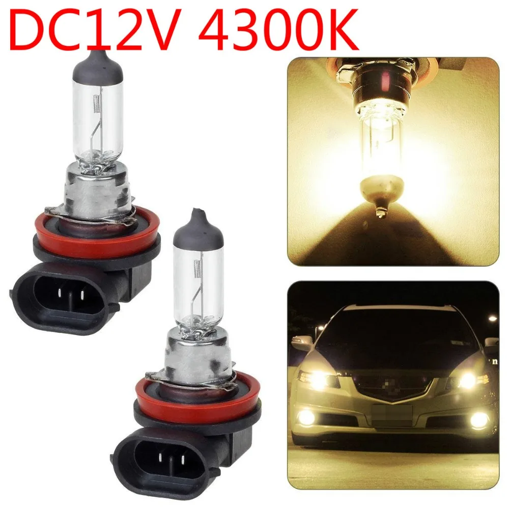 

1x H8 12V 35W 100W 4300K Xenon HID Yellow Clear Automobile Headlight Fog Light Bulb Car Auto Lamp Head Light Halogen Gas Bulbs