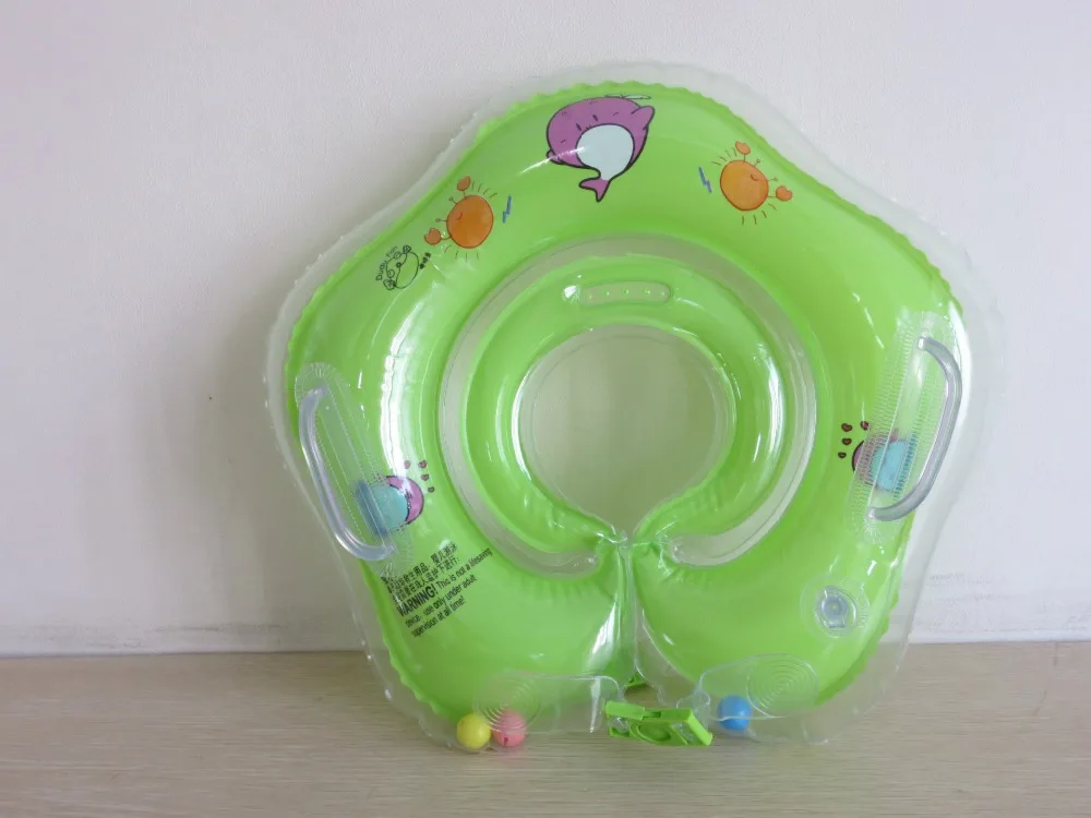 Плавательный ming детский аксессуар водное кольцо на шею для плавания ПВХ безопасный надувной круг для шеи Floatv Детское купание надувной воротник
