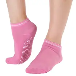 Для женщин леди Карамельный цвет ботильоны мягкие дышащие Low Cut Носки для девочек спортивные нескользящие носки оптовая продажа Новые