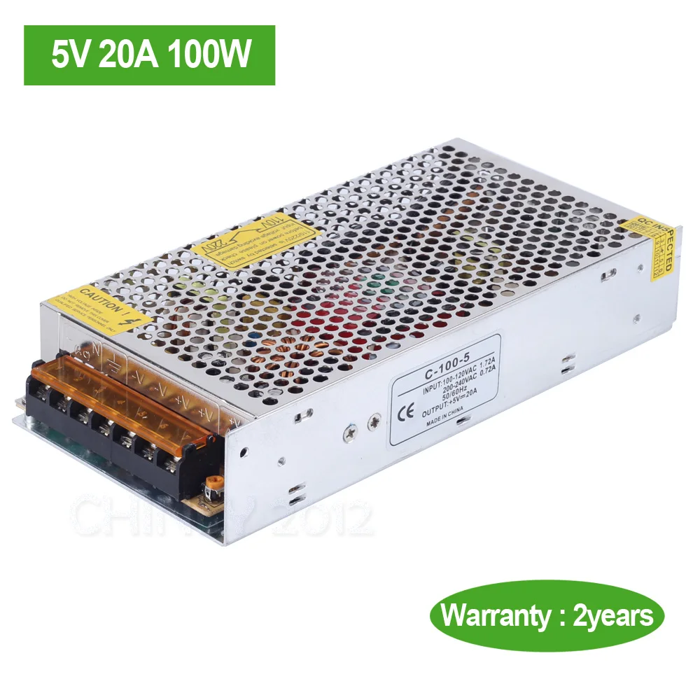Светодиодный источник питания трансформатор для переключателей WS2812 WS2812B WS2813 APA102