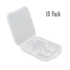 XRHYY Pack of 10 Clear Plastic Memory Card Case Holder For San Disk Kingston Transcend Samsung SD Micro SD T-Flash Card Box ► Photo 1/6