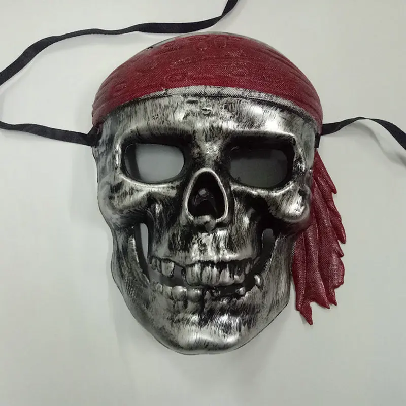 Pirates of the Caribbean Pirate Skull Mask Halloween mask Halloween party funny props toys (2)