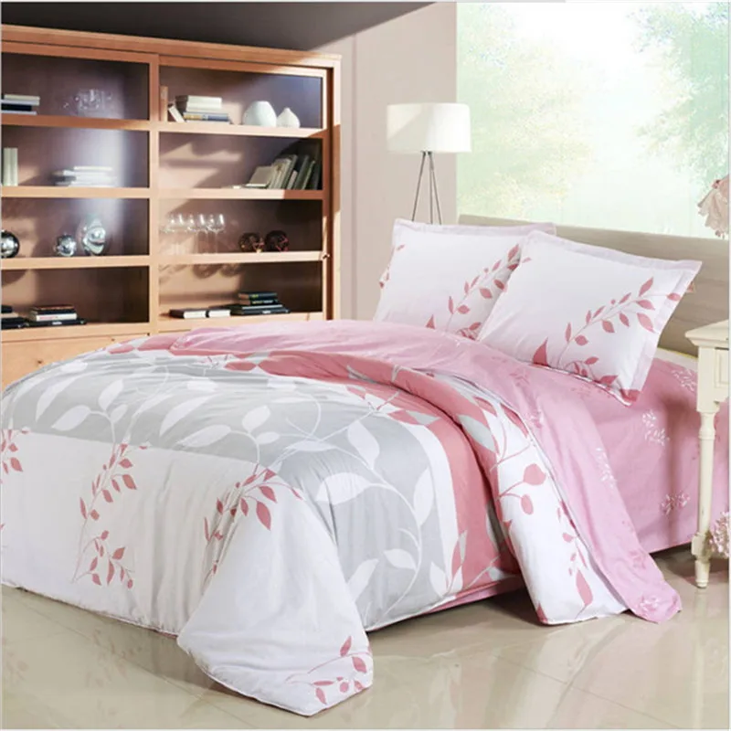 

new process Geometric patterns 3D bedding 100% cotton 4pcs quilt cover/bed sheet/pillowcase free shipping