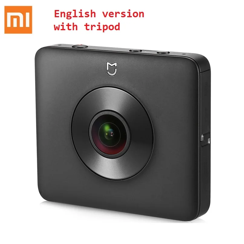 

English Version Xiaomi Mi Sphere 360 Panorama Camera 23.88MP Mijia Camera Action with Tripod 3.5K Video Recording WiFi