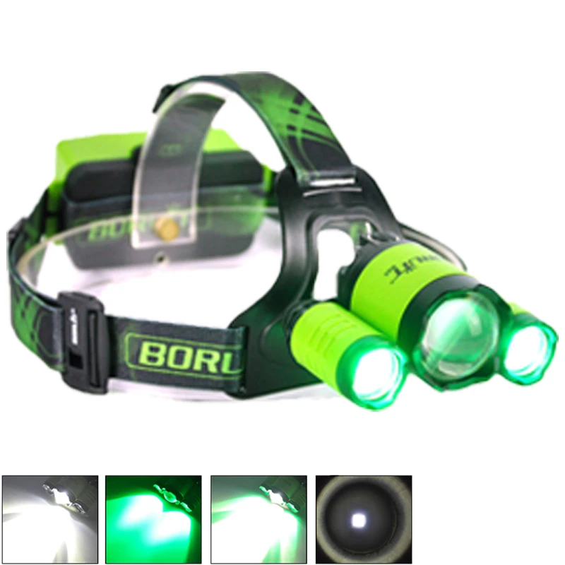 green-color-headlamp