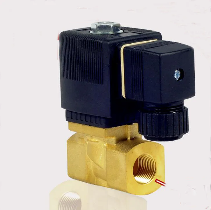 3/4" 2/2 way high pressure high temperature brass solenoid valve water