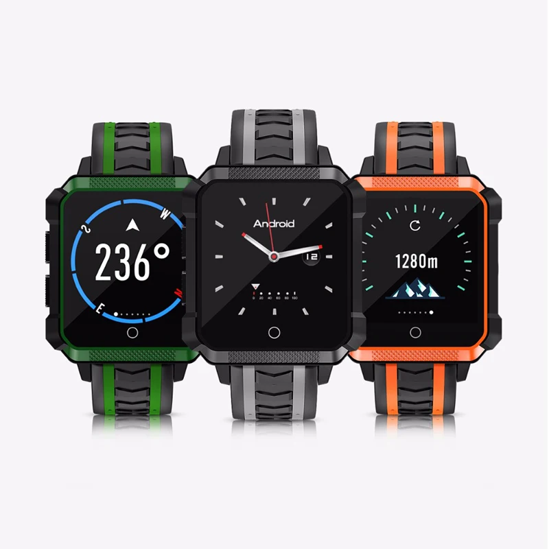 H7 Smart Watch Barometric Altitude Compass With Heart Rate Monitor ECG IP68 Fitness Tracker Wrisatband Smartwatch Android IOS
