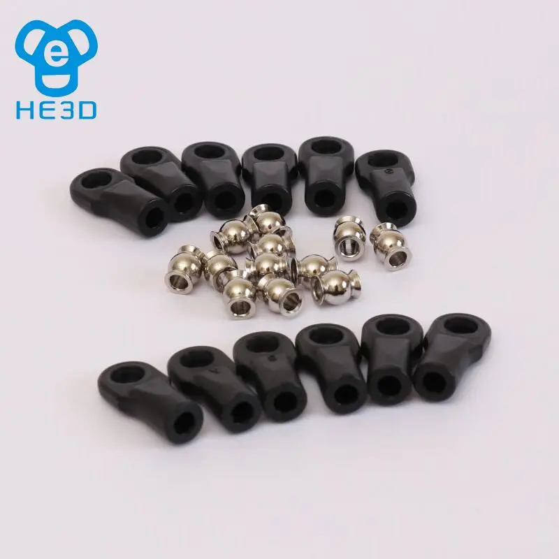

3d printer accessories parallel arm joint end Rostock Delta Kossel Traxxas 5347 ball 1 package 12pcs