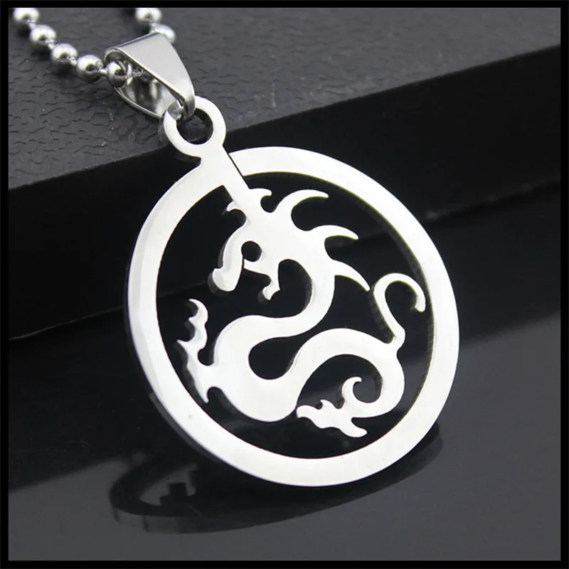 Fashion New Product Fashion Dragon Charm Jewelry Necklace Men's