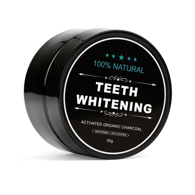 

Teeth Whitening Powder Natural Organic Activated Charcoal Bamboo Toothpaste Plaque Tartar Removal Coffee Stains Packing Premium