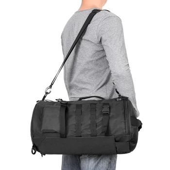 

Lixada Fishing Bag Multi-purpose Fishing Backpack Outdoor Travel Fishing Reel Tackle Bag Shoulder Bag Luggage Fishing Tackle