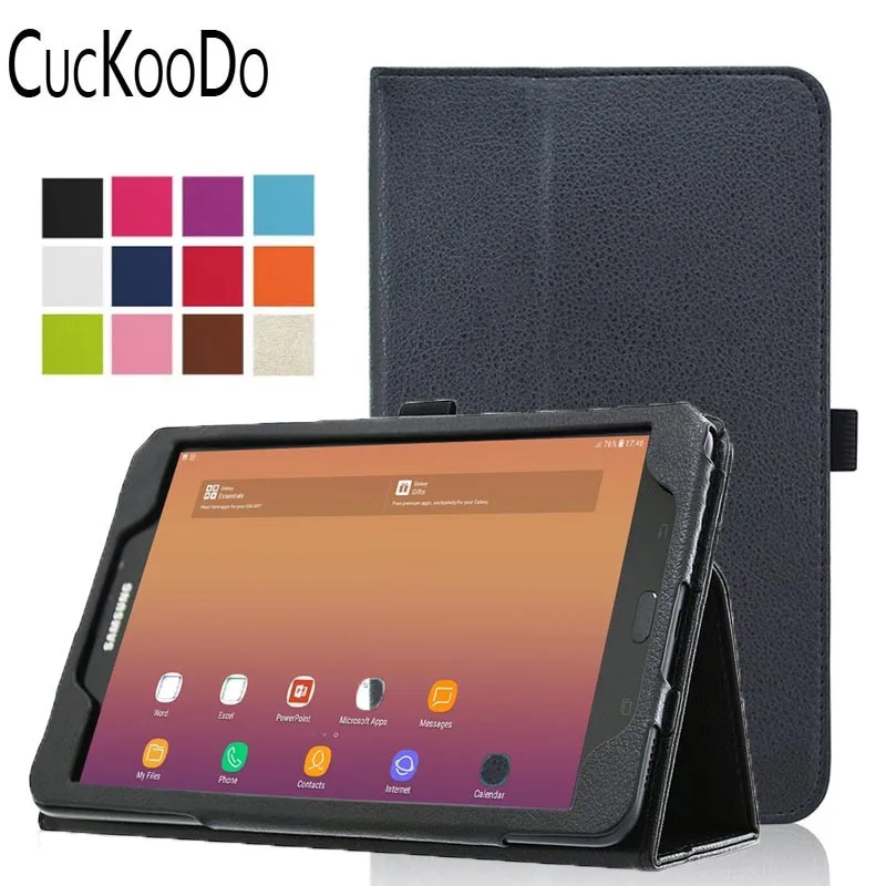 CucKooDo 50 шт./лот тонкий складной чехол-подставка для Samsung Galaxy Tab A 8 0 (2017 выпуск) T380/T385 с