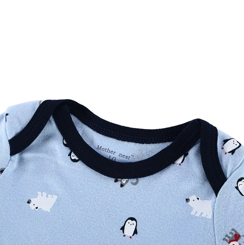 New Design 2 Pieces Baby Bodysuits Summer Cotton Boys Girls Clothes Cute Monkey Infant bebe Newborn Jumpsuit Baby Body menino (2)