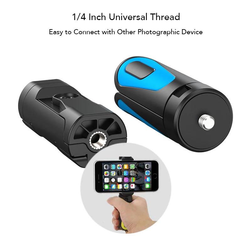360 Rotation Vertical Shooting 2 in 1 Mini Tripod Phone Mount Holdr for iPhone X