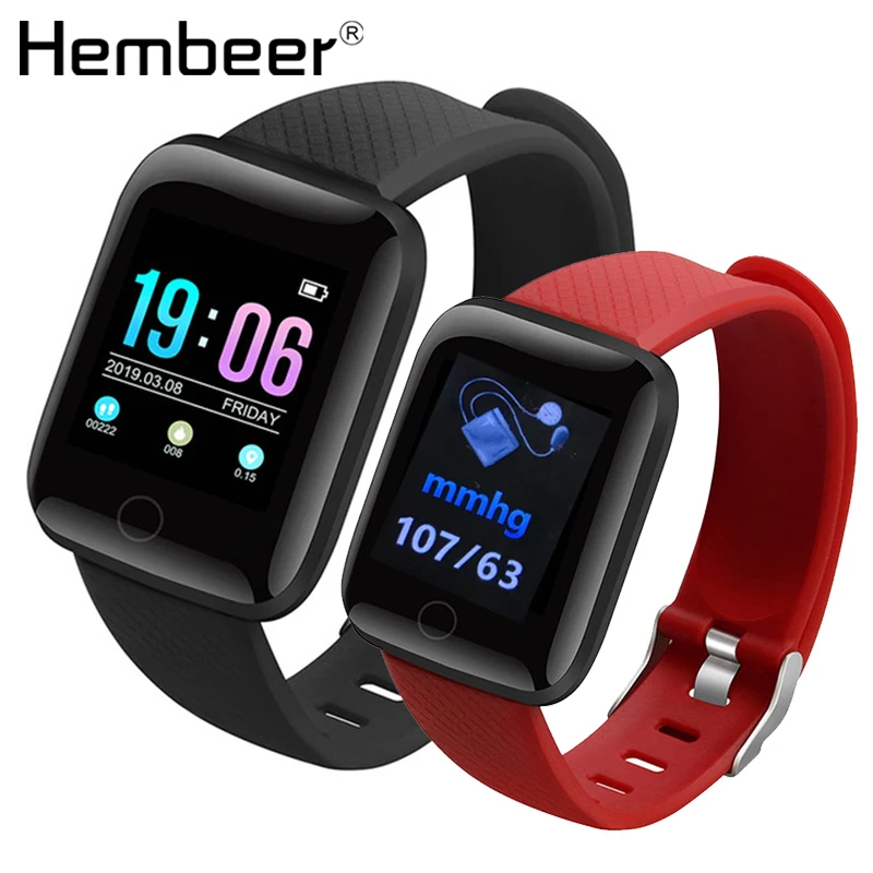 

Hembeer D13 1.3 Inch Smart Watch Men IP67 Waterproof Heart Rate Monitor Smartwatch Women For Android IOS Apple Watch Phone