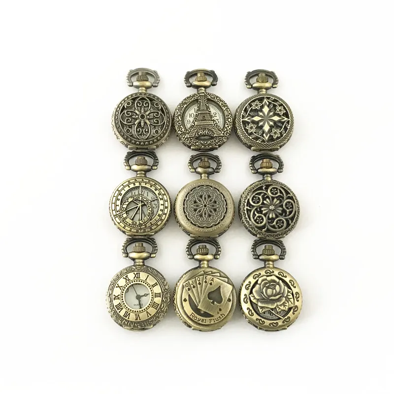 

FANTASY UNIVERSE Freeshipping wholesale 20PC a lot pocket Watch necklace HRBBBB02