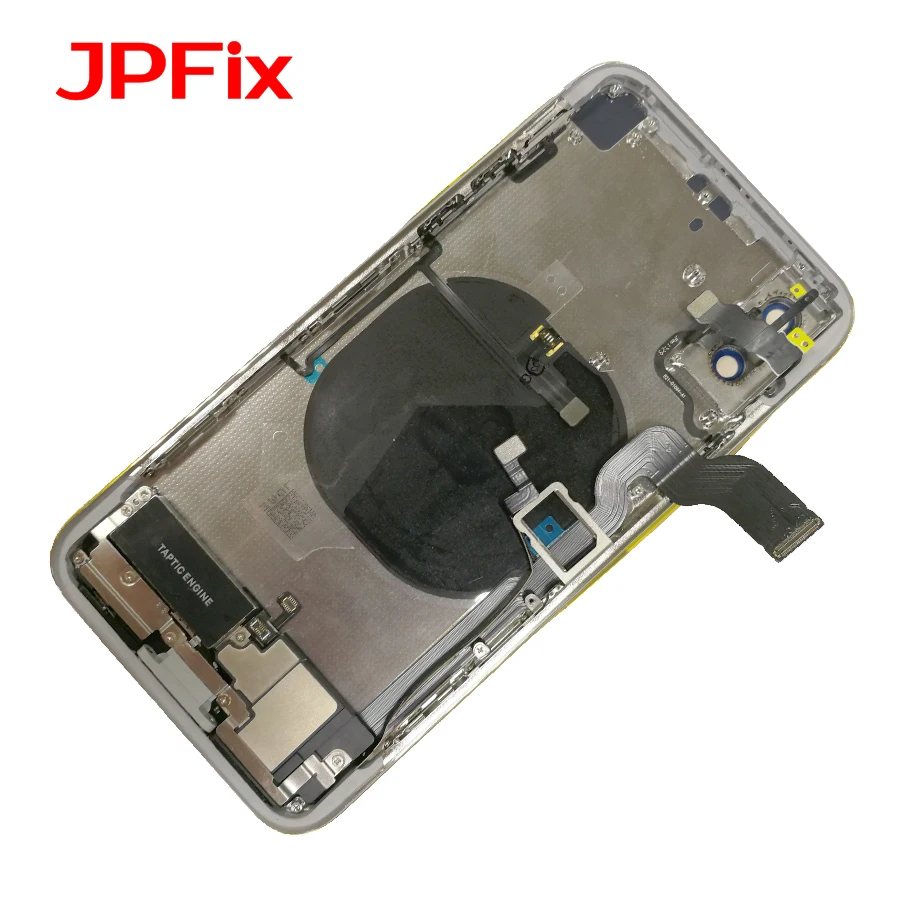 JPFix для iPhone X XS XR XS MAX задняя крышка батарейного отсека стеклянный чехол для задней части телефона в сборе с гибким кабелем держатель батареи