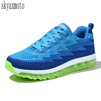 

Skyaxmoto new breathable men and women couples shoes fly line air men shoes men and women running shoes