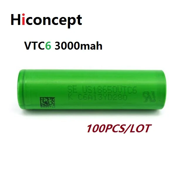 Аккумулятор sony us18650vtc6