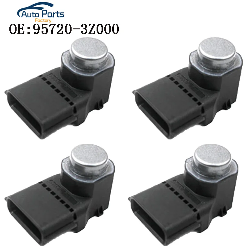 

4 PCS Silver Color PDC Parking Sensor For Hyundai i40 95720-3Z000 957203Z000 4MT006KCB 4MT006HCD 95720-2P500 957202P500