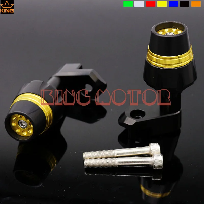 

Hot Sale Motorcycle Accessories Frame Sliders Crash Protector Falling Protection Gold For KAWASAKI Z1000 2014-2016